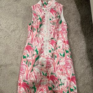 Lilly Pulitzer size 4 flamingo Alexa shift dress